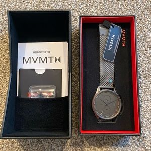 BRAND NEW MVMT Mens watch Voyager Grey 42mm stainless steel